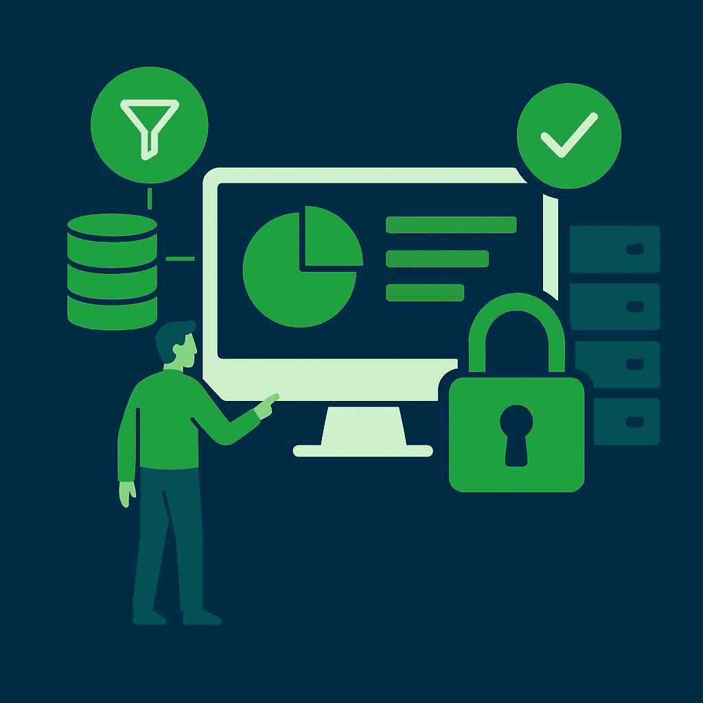 Estrategia de datos para PYMEs: qué centralizar, cómo protegerlo y cumplir la ley