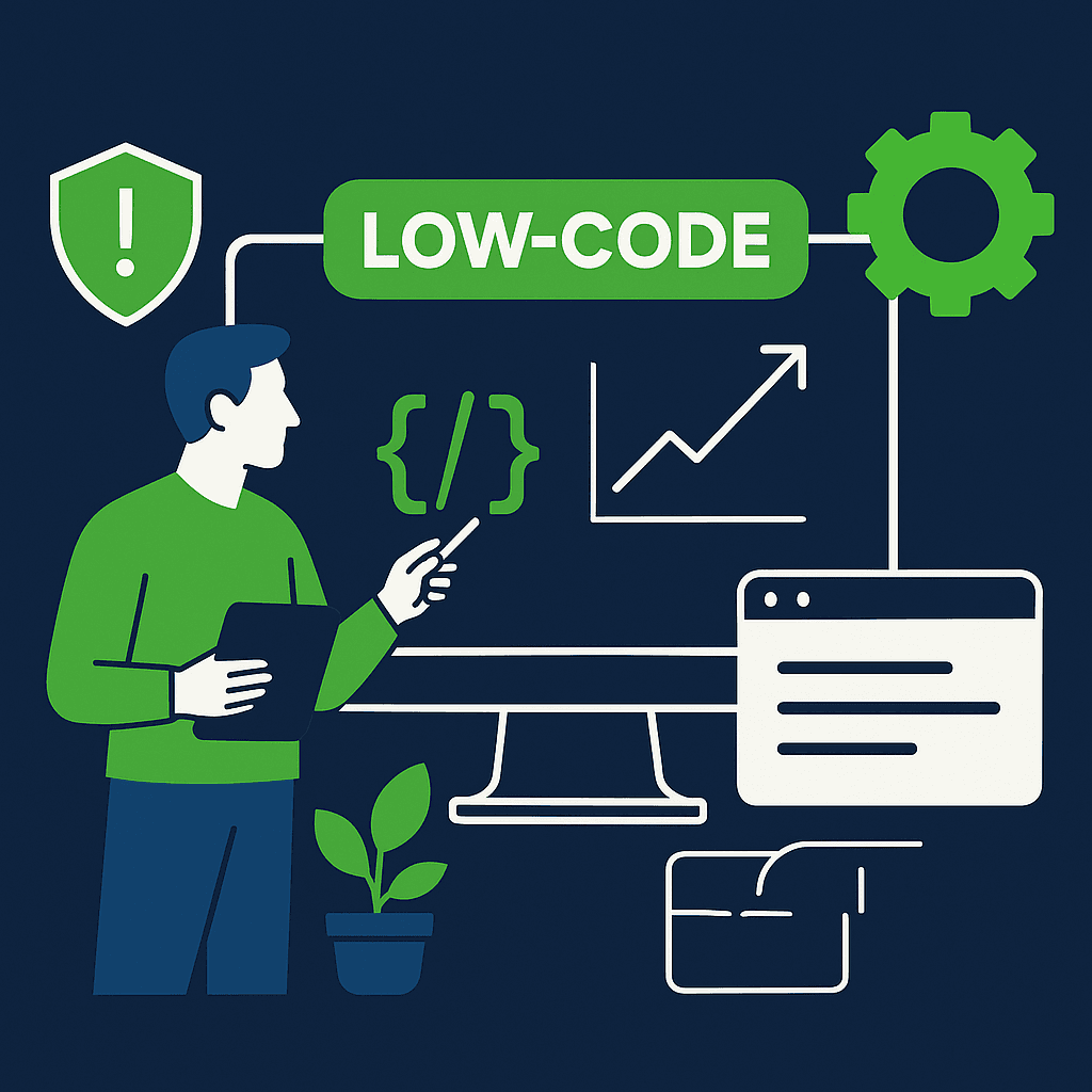 Low-code en PYMEs: cuándo usarlo, riesgos comunes y cómo combinarlo con desarrollo a medida