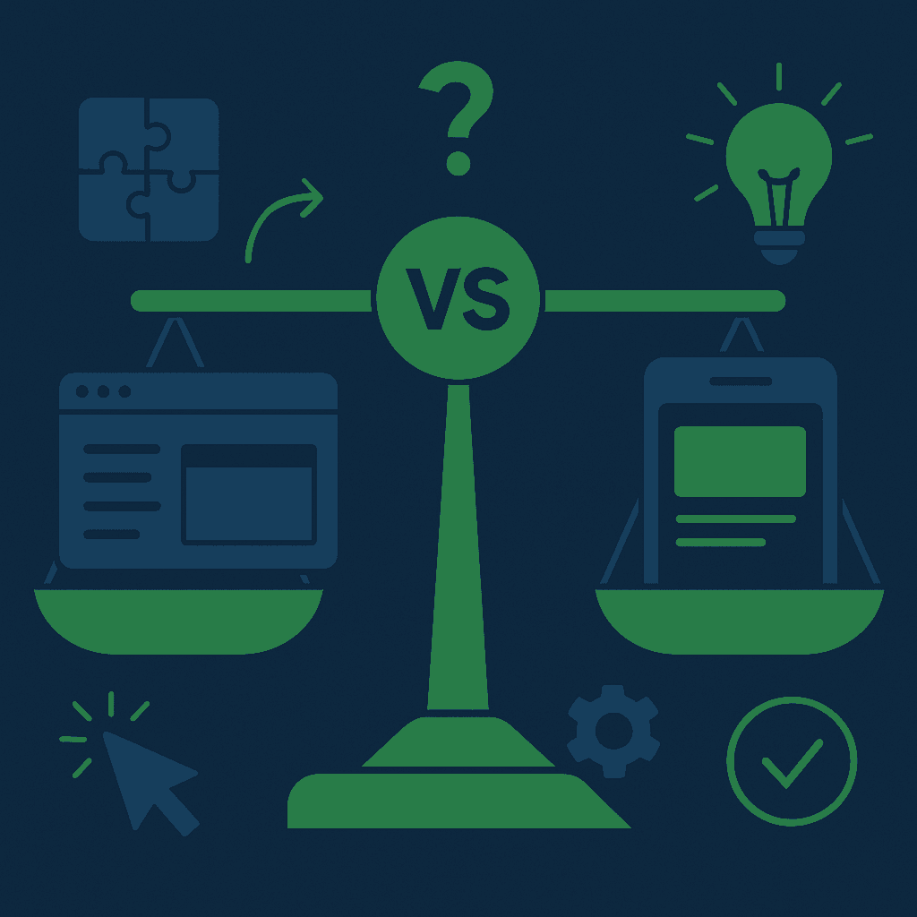 Web vs. app móvil: cómo decidir dónde invertir primero